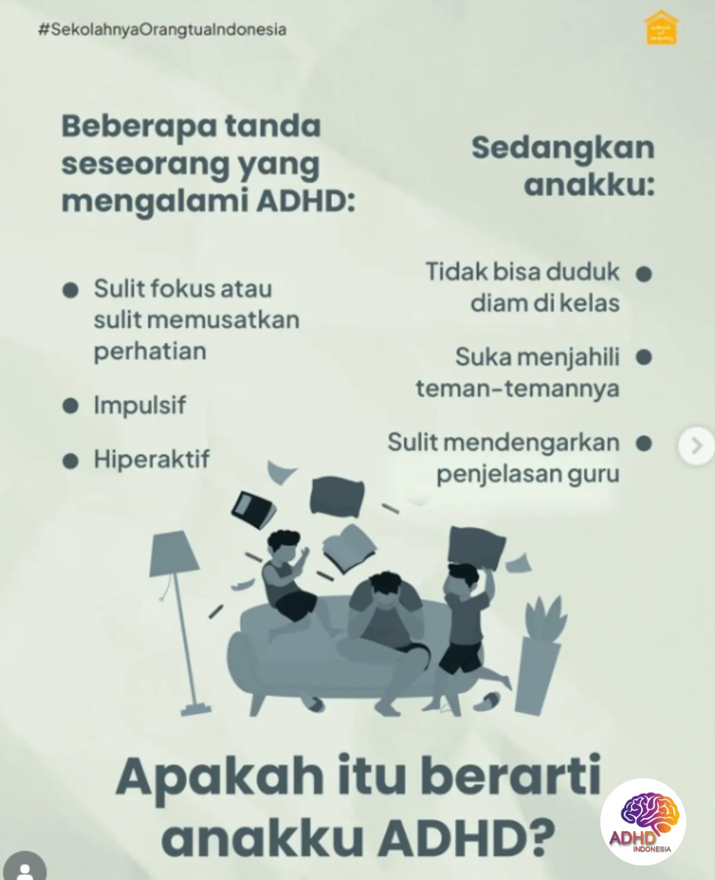 Ciri dan Gejala ADHD pada Anak Usia Dini di Kabupaten Lahat