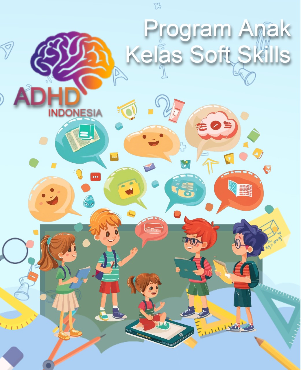 Program ADHD Indonesia Kabupaten Lahat Kelas Soft Skills Anak ADHD